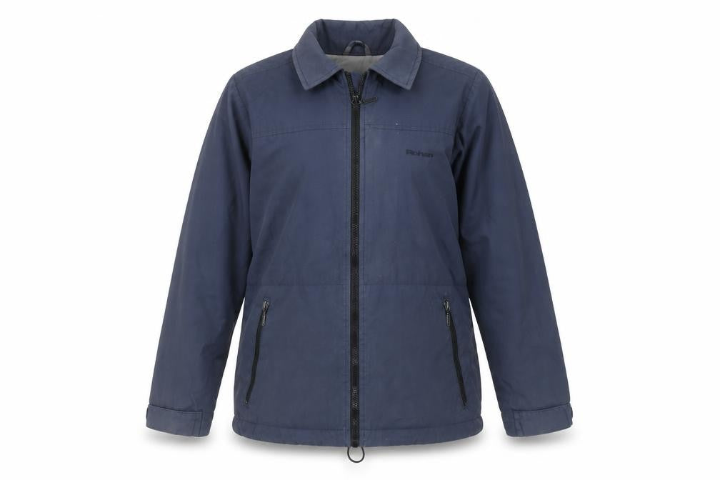 Womens UK Size S Regular Rohan Blue Cotton Blend Blend Jacket