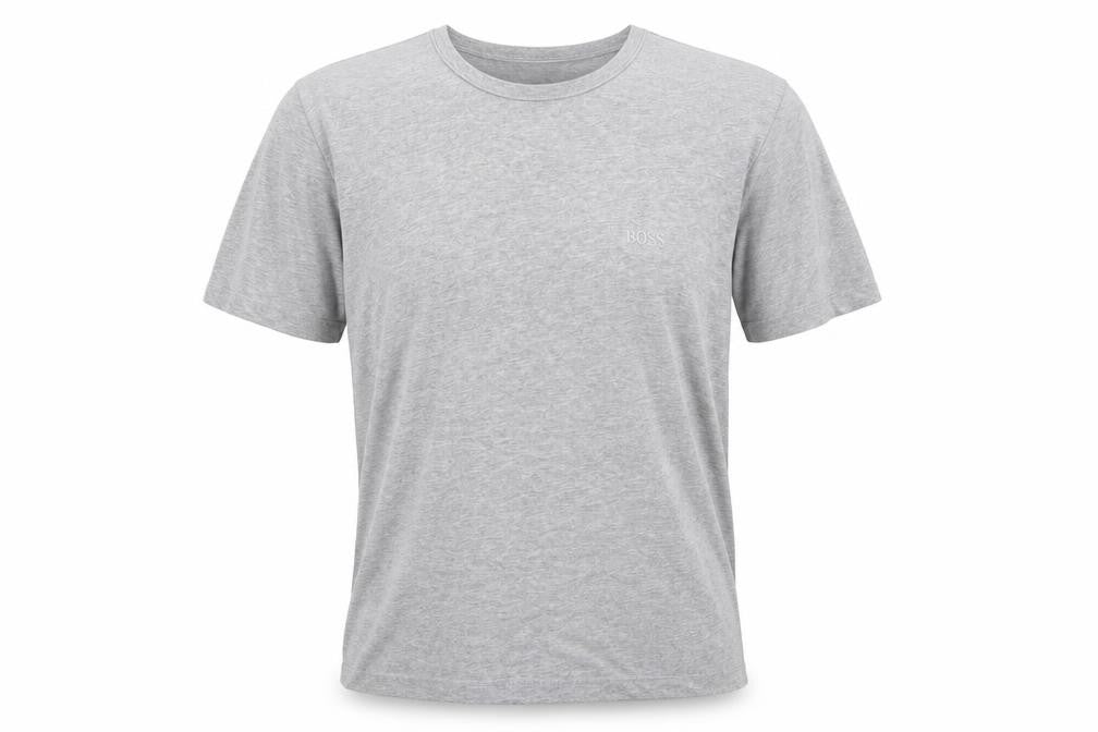 Mens UK Size M HUGO BOSS Grey  Cotton T-Shirt
