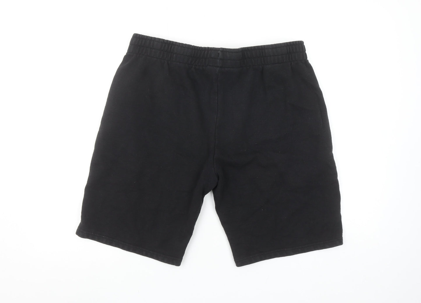 Ellesse Men’s Black Sweat Shorts L Regular Fit Casual Sportswear