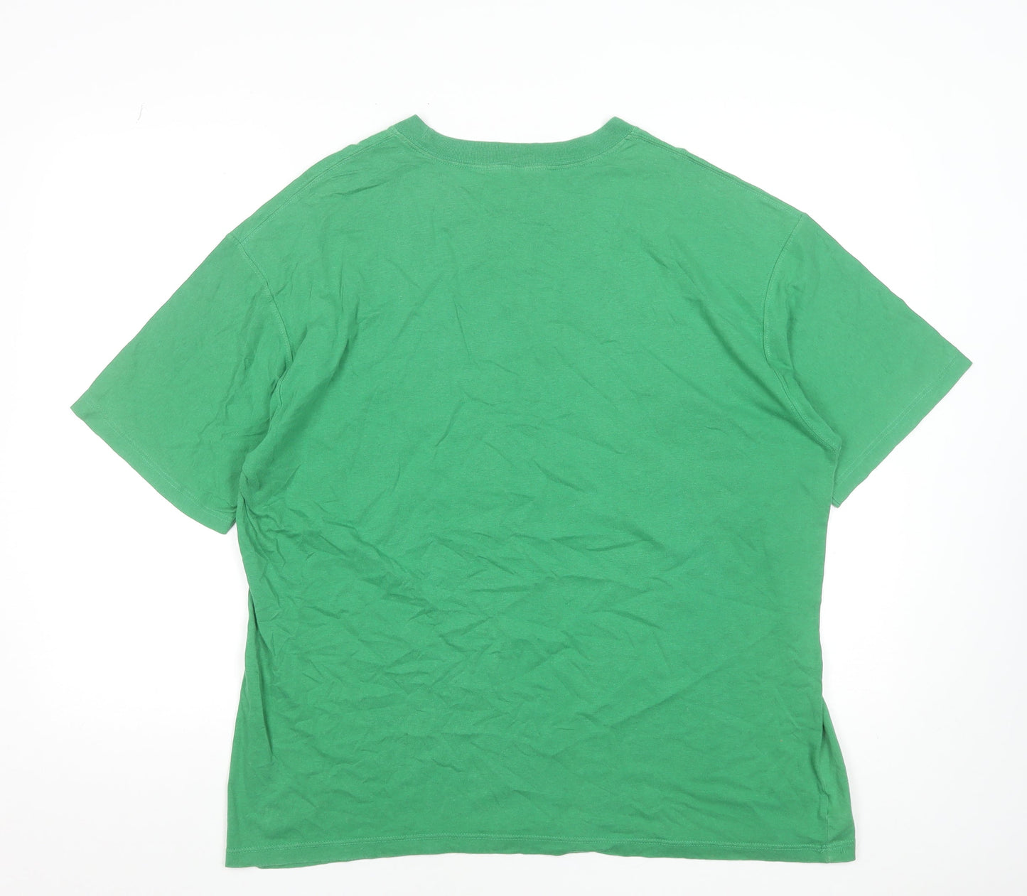 Marks and Spencer Men's Green XL California Surf Club Vintage T-Shirt