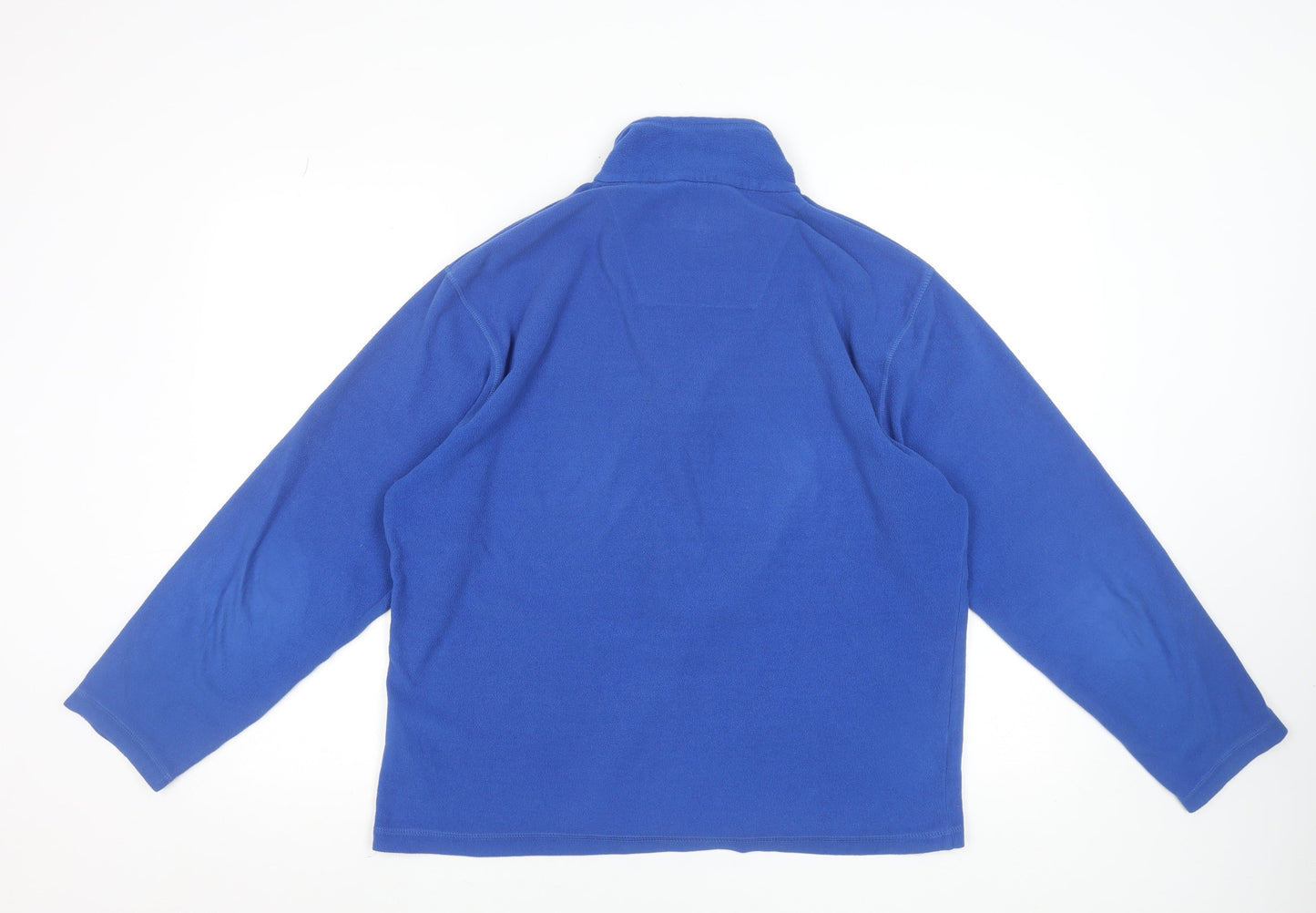 Regatta Men's Blue Fleece Half Zip Pullover Sweatshirt L