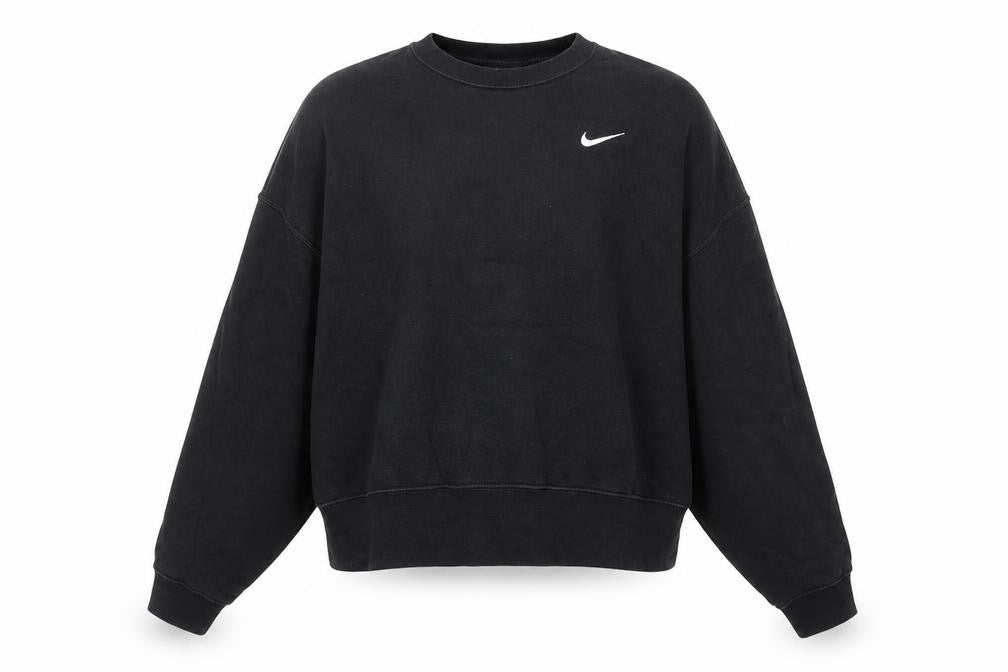 Mens UK M Regular Nike Black Pullover Sweatshirt