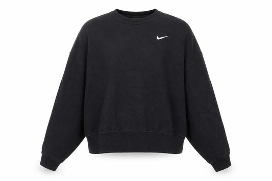 Mens UK M Regular Nike Black Pullover Sweatshirt