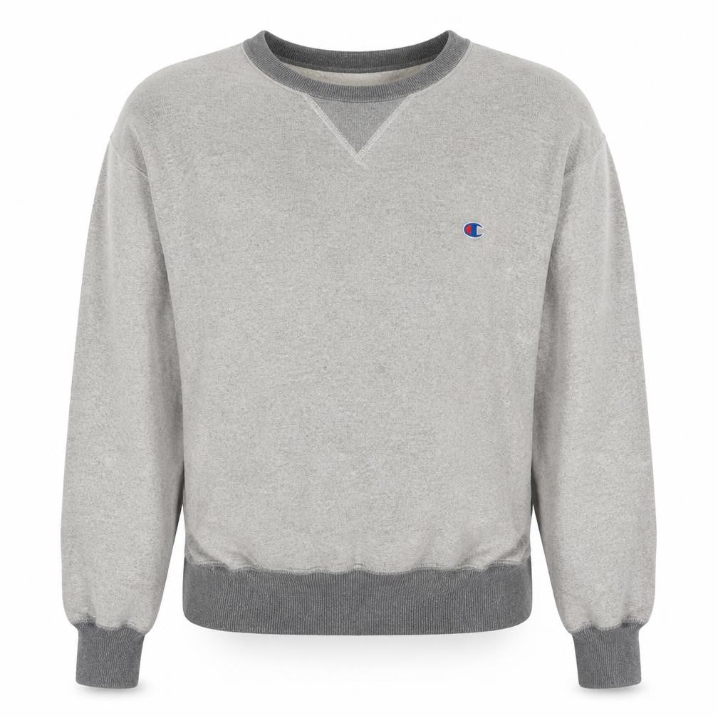 Mens UK M Regular Champion Grey Pullover Sweatshirt