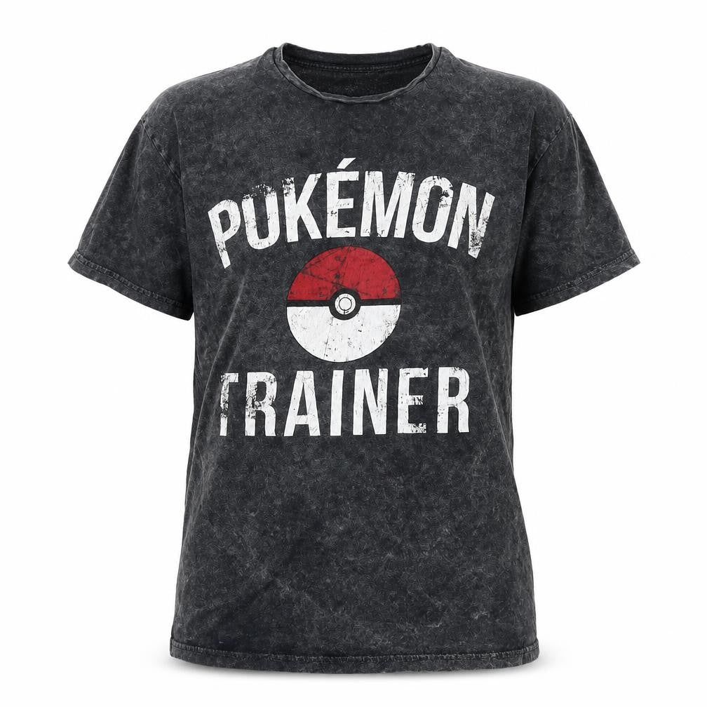 Pokémon Womens Black Graphic T-Shirt by Bioworld Size M Cotton Casual