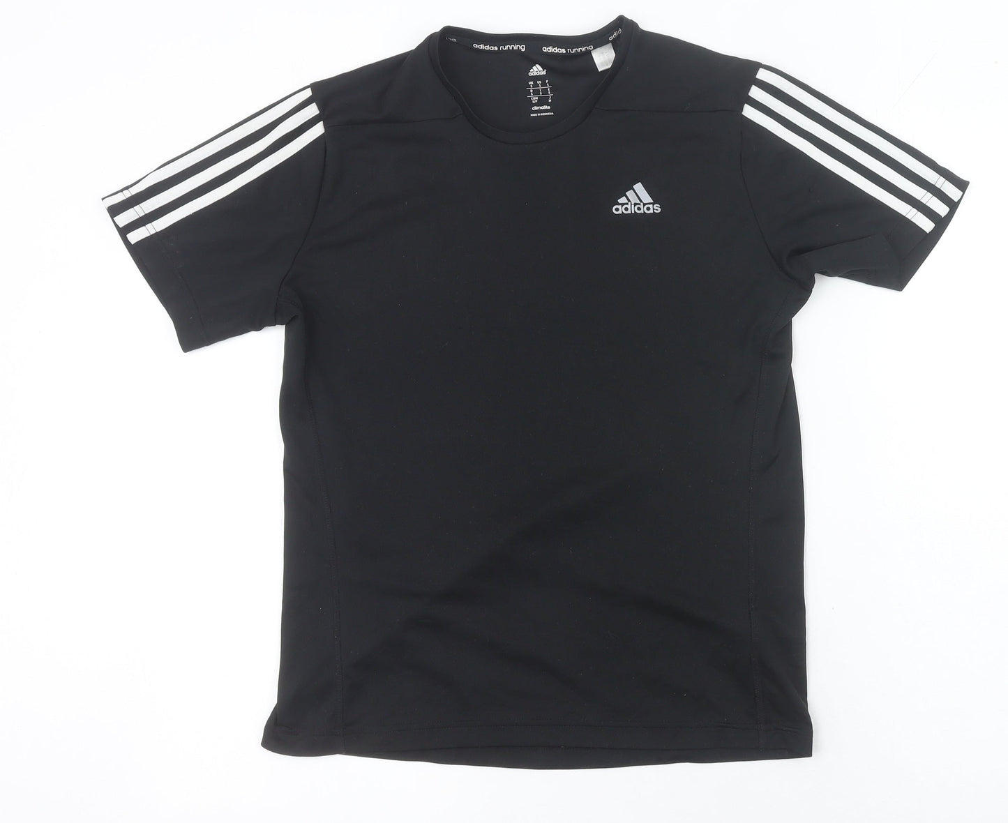 Adidas Men's Black Climalite Running T-Shirt Size S Athletic Fit