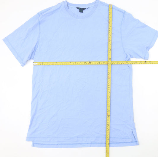 Boden Men’s Blue Cotton Crew Neck Short Sleeve T-Shirt Size L