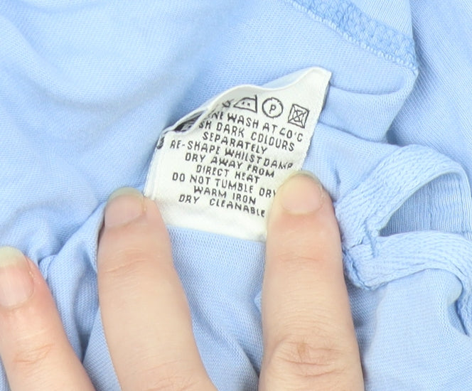 Boden Men’s Blue Cotton Crew Neck Short Sleeve T-Shirt Size L