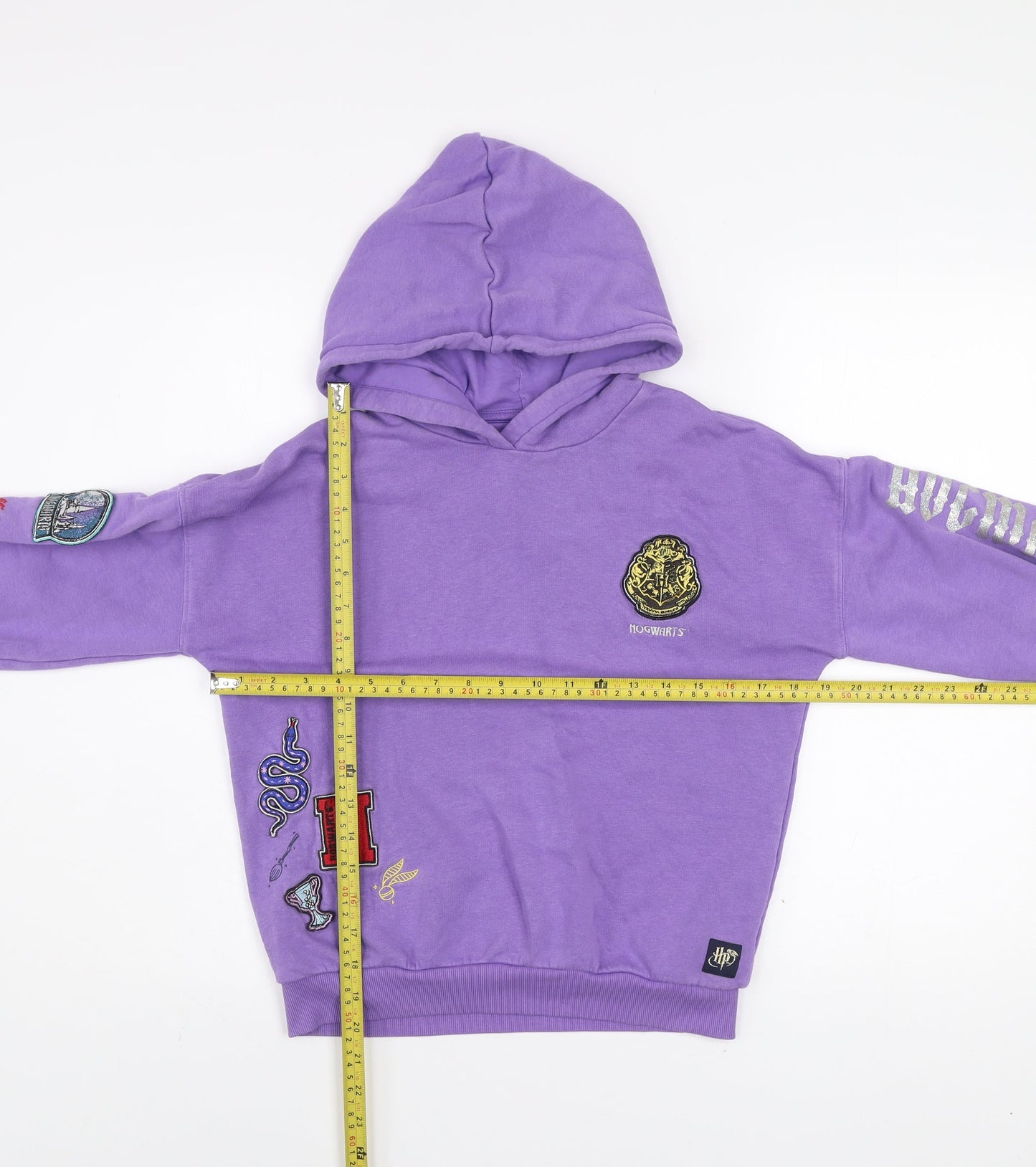 Marks and Spencer Girls Purple Harry Potter Pullover Hoodie 8-9 Years