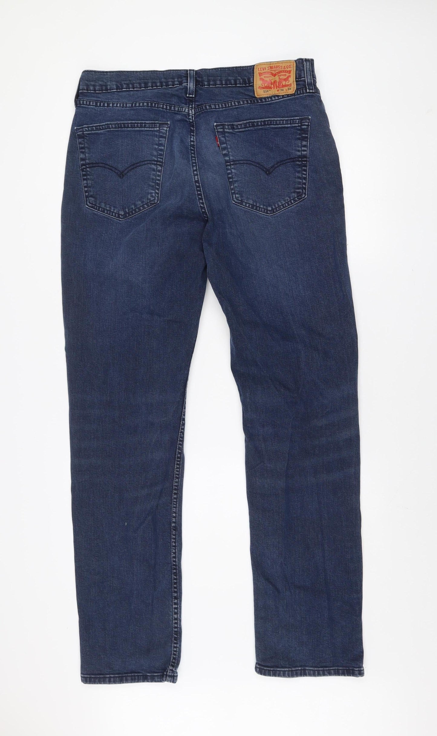 Levi's 514 Men's Blue Straight Denim Jeans W36 L34