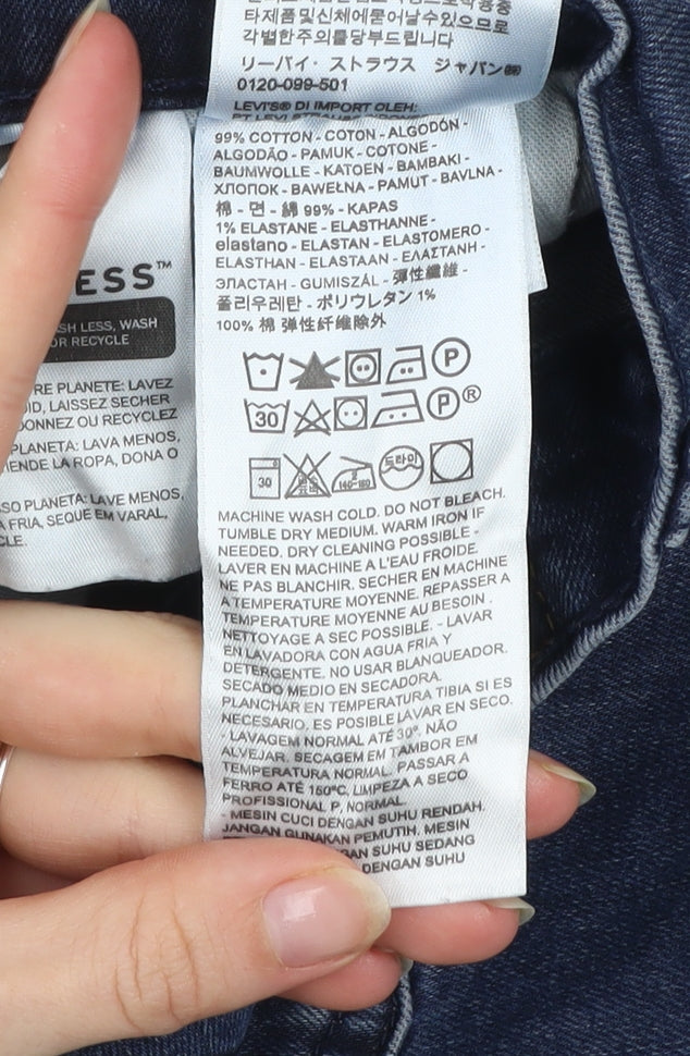 Levi's 514 Men's Blue Straight Denim Jeans W36 L34