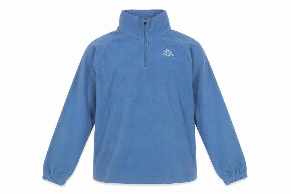 Mens UK M Regular Kappa Blue Pullover Sweatshirt