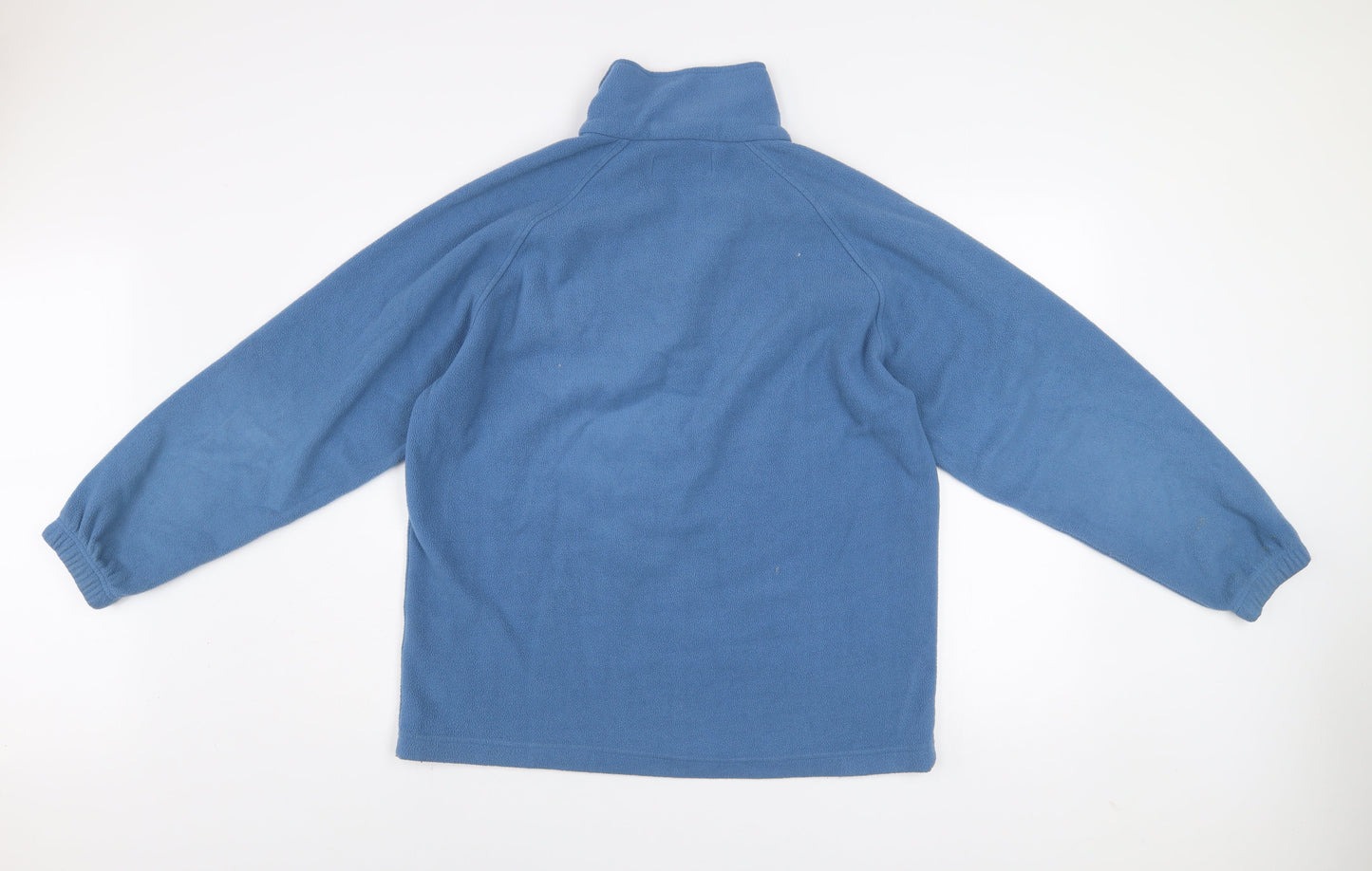 Kappa Men's Blue Fleece 1/4 Zip Pullover Sweatshirt Medium