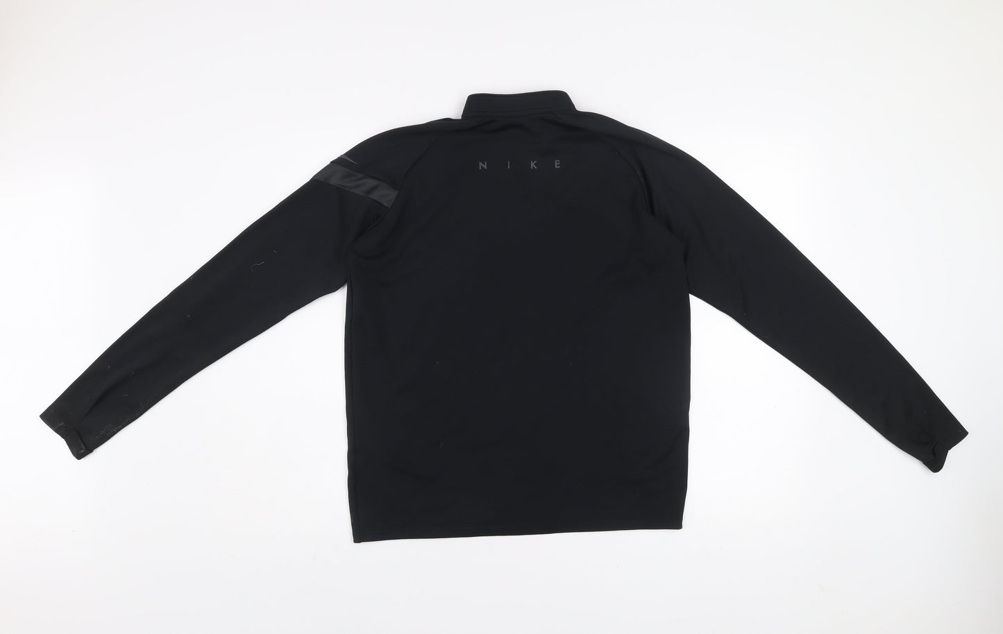 Nike Men's Black Dri-FIT 1/4 Zip Athletic Sweatshirt XL