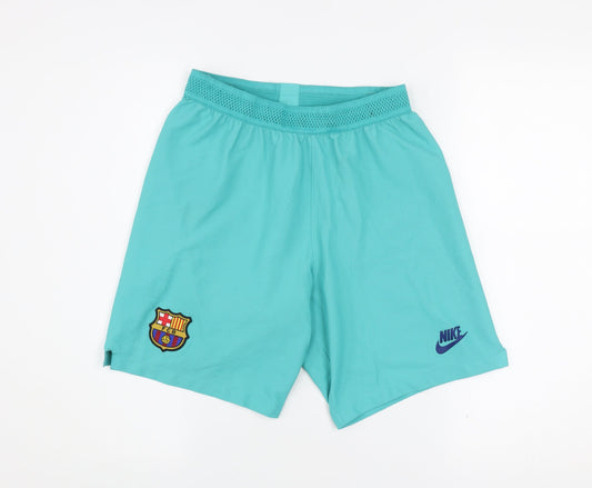 Nike Men's Barcelona Vaporknit Teal Athletic Shorts Size S