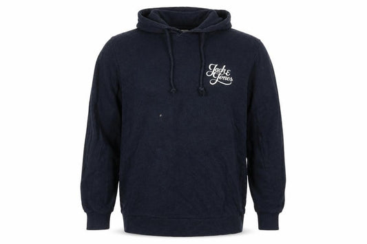 Mens UK M Regular JACK & JONES Blue Pullover Hoodie