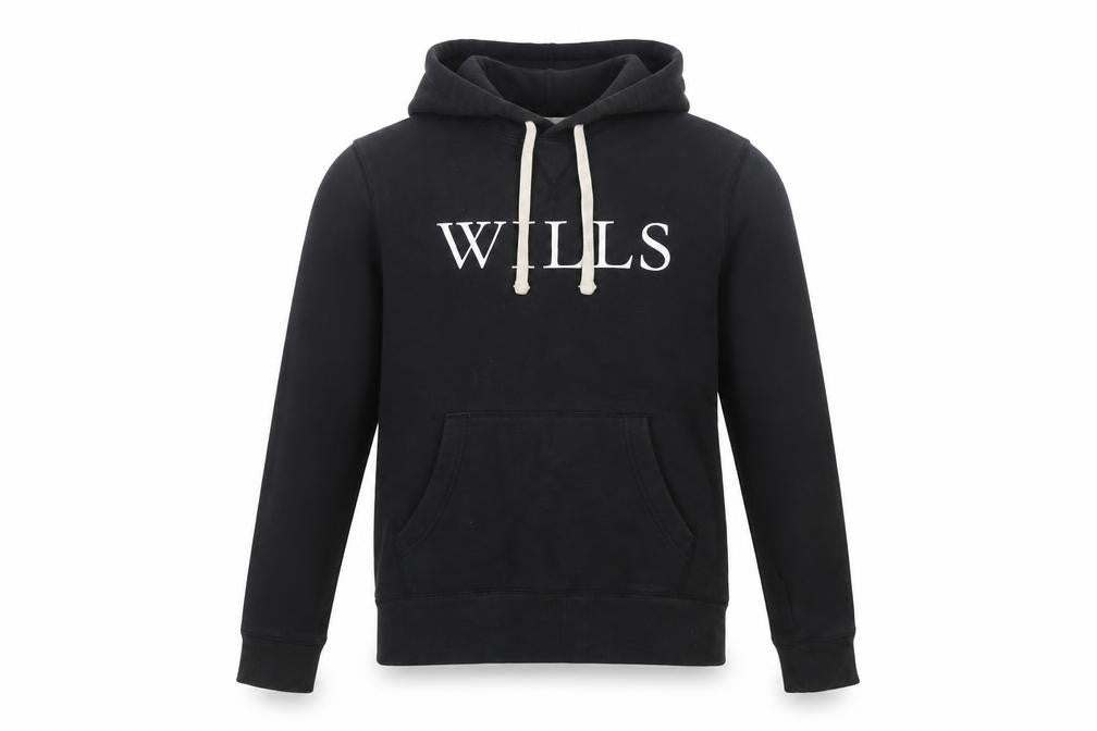 Mens UK S Regular Jack Wills Black Pullover Hoodie