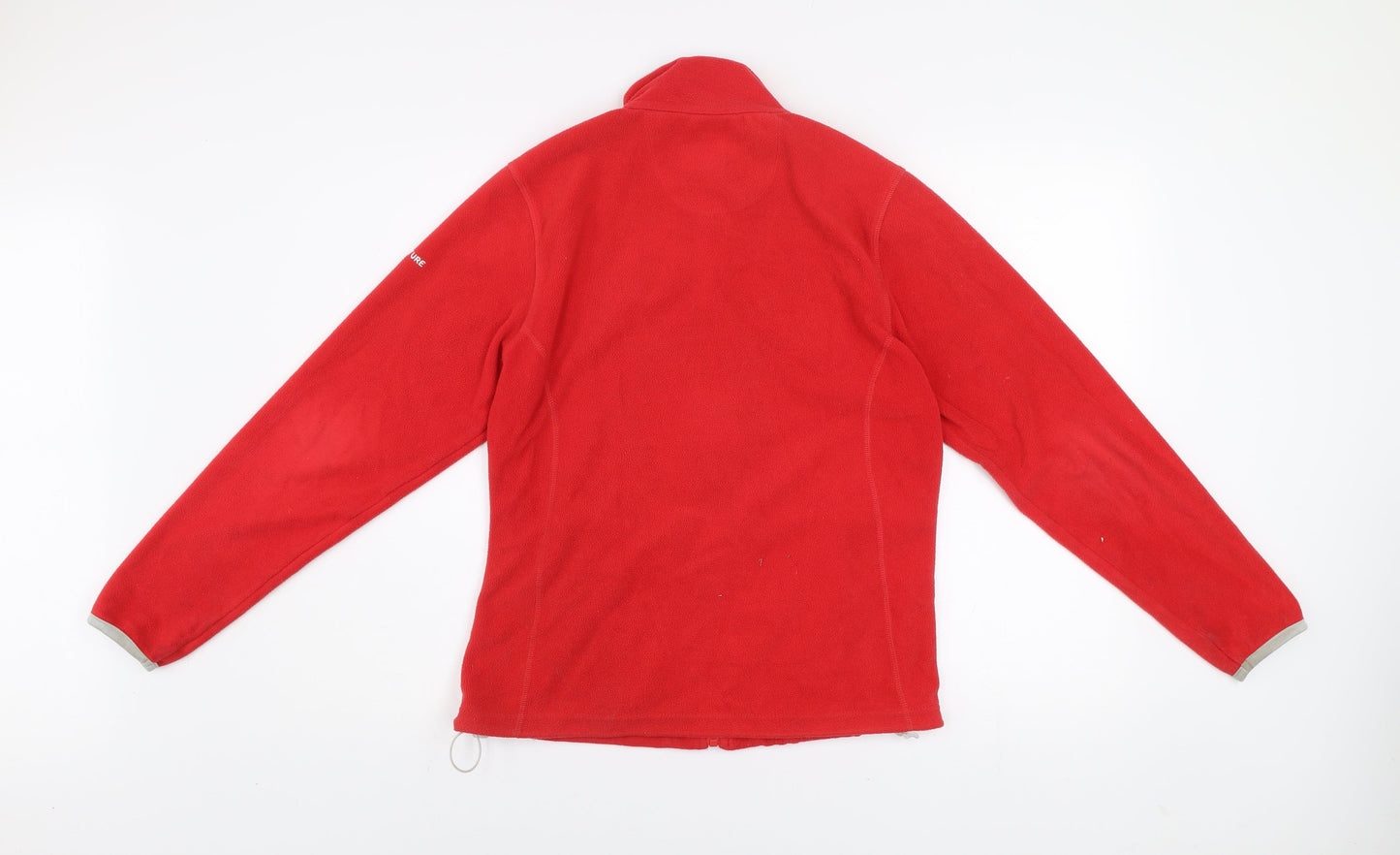 Womens UK 10 Regular Regatta Red Full Zip Sweatshirt