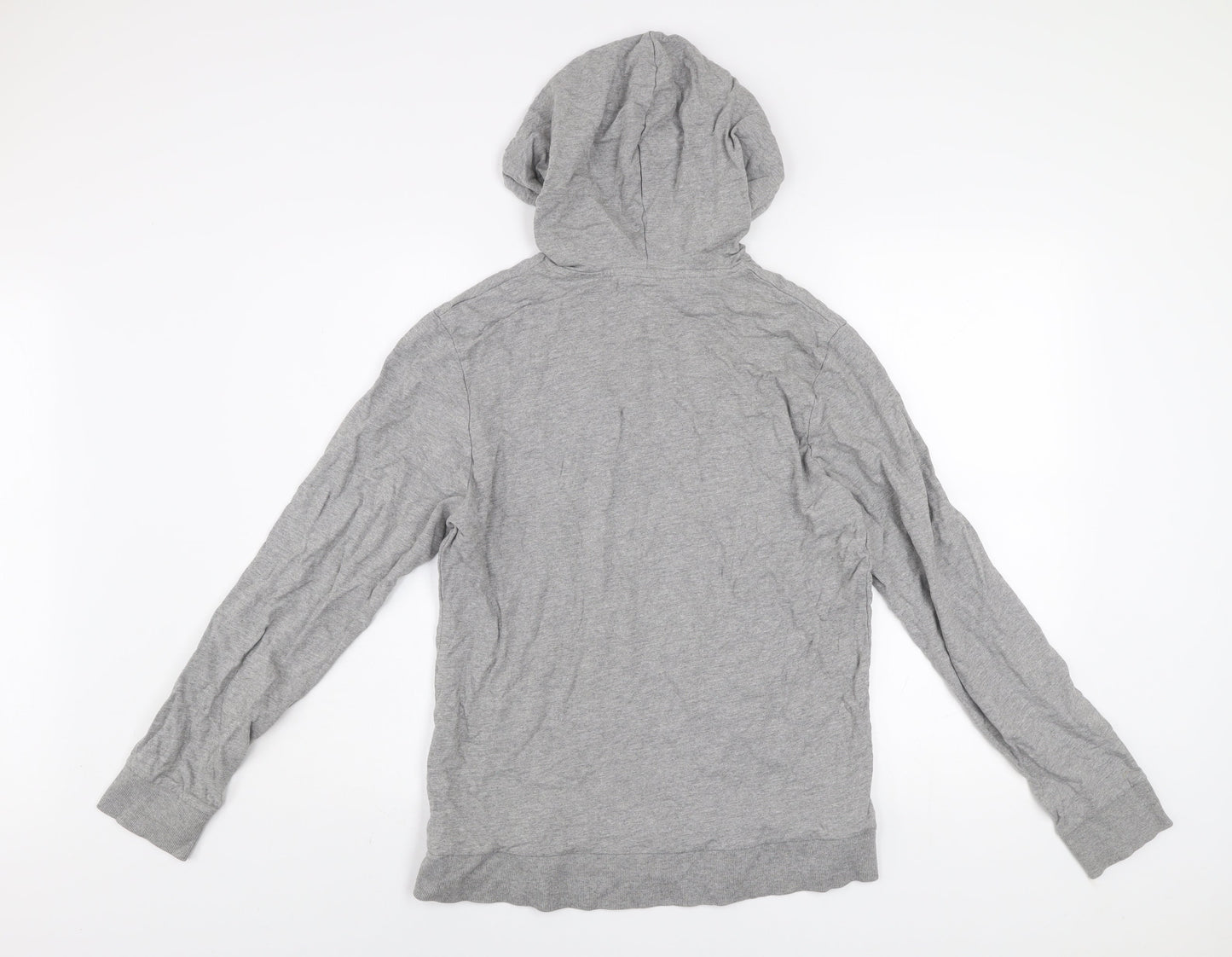 Mens UK M Regular JACK & JONES Grey Pullover Hoodie