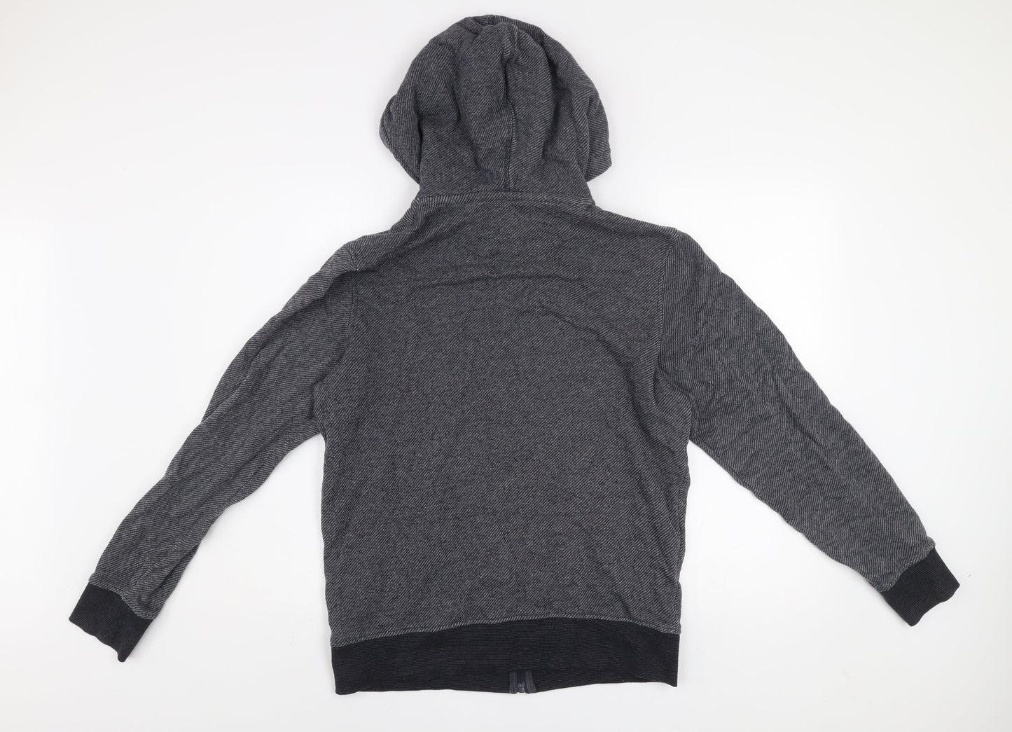 Jack & Jones Core Men's Grey Full Zip Hoodie Size M