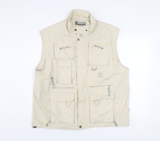 Regatta Men's Beige XL Outdoor Multi Pocket Waistcoat