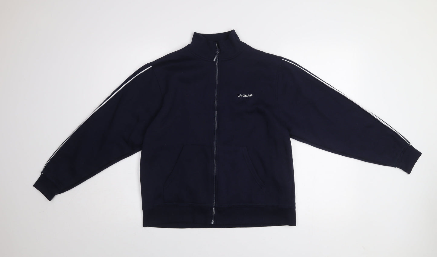 LA Gear Women's Blue Full Zip Fleece Jacket Size 14
