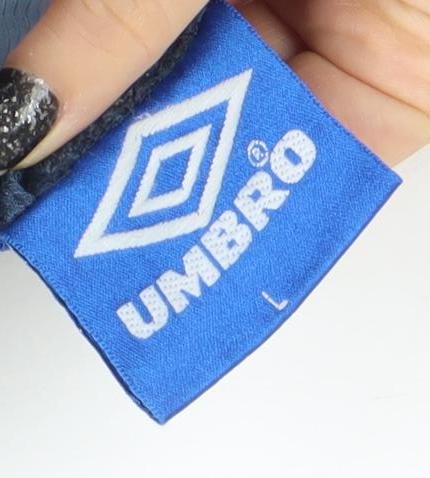 Umbro Men’s Blue 90s Retro Windbreaker Jacket Size L