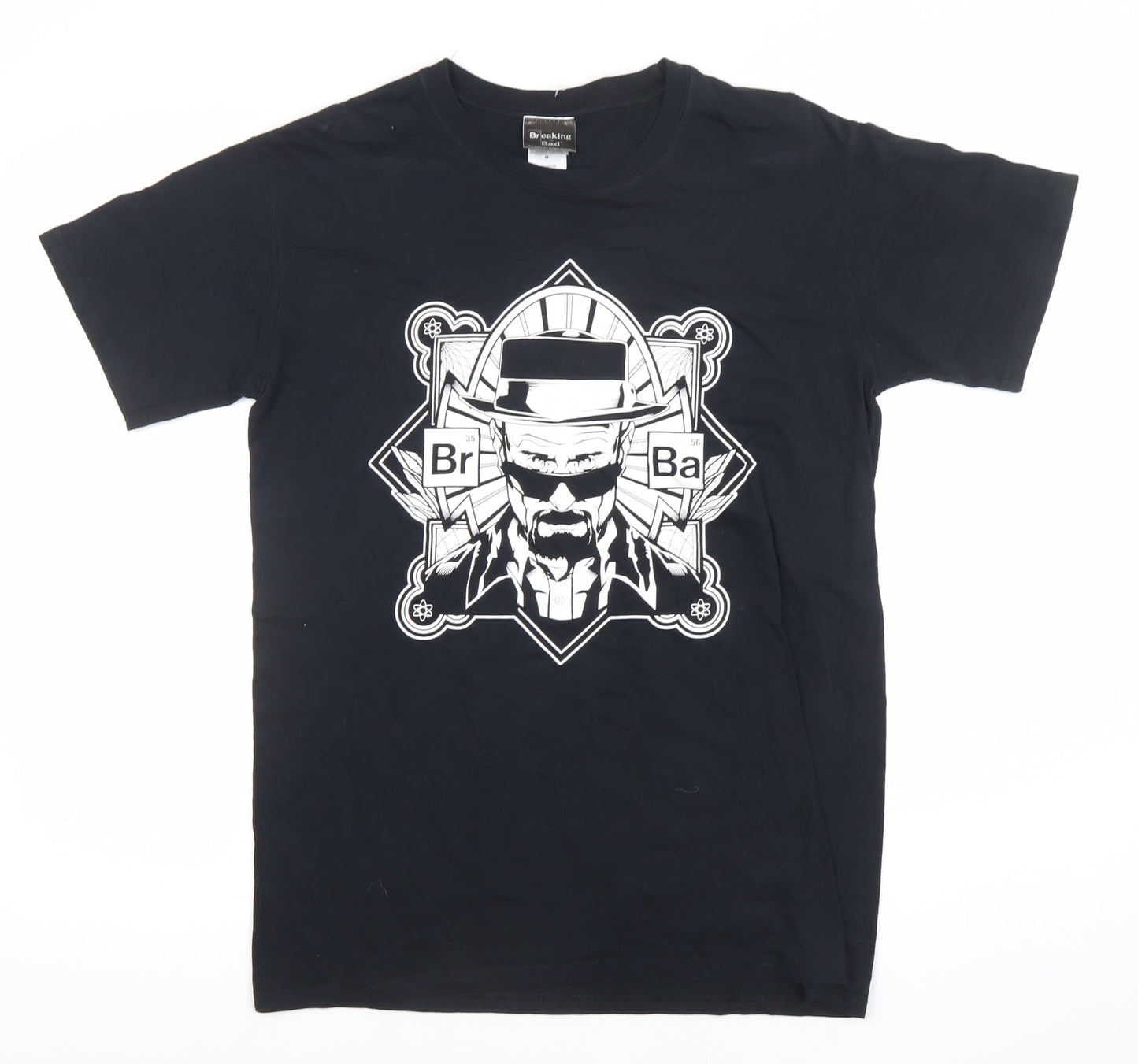Breaking Bad Men's Black Crew Neck Graphic T-Shirt Size M