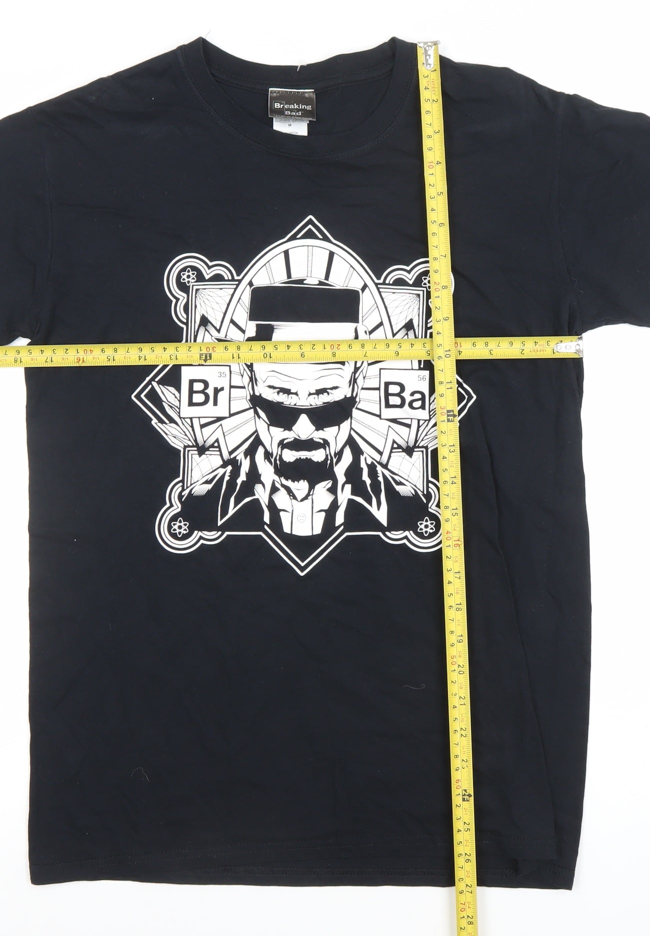 Breaking Bad Men's Black Crew Neck Graphic T-Shirt Size M