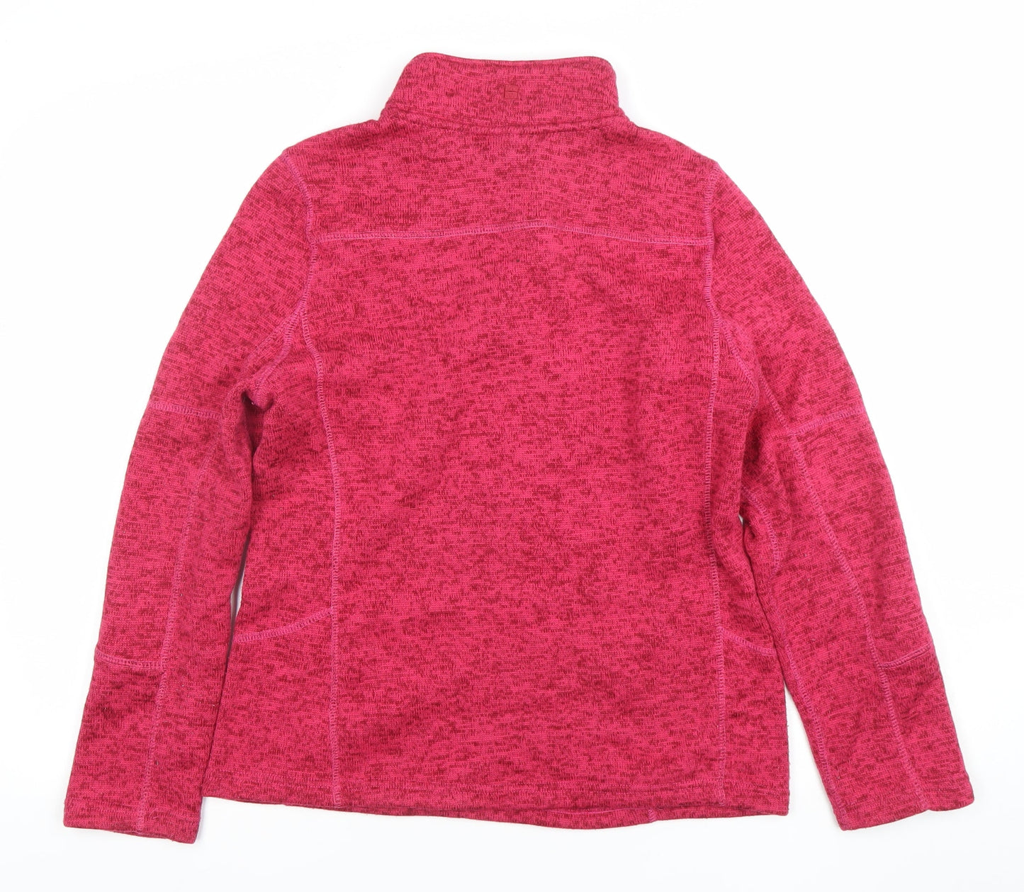 Mountain Warehouse Womens Pink Fleece Pullover Sweatshirt UK 10