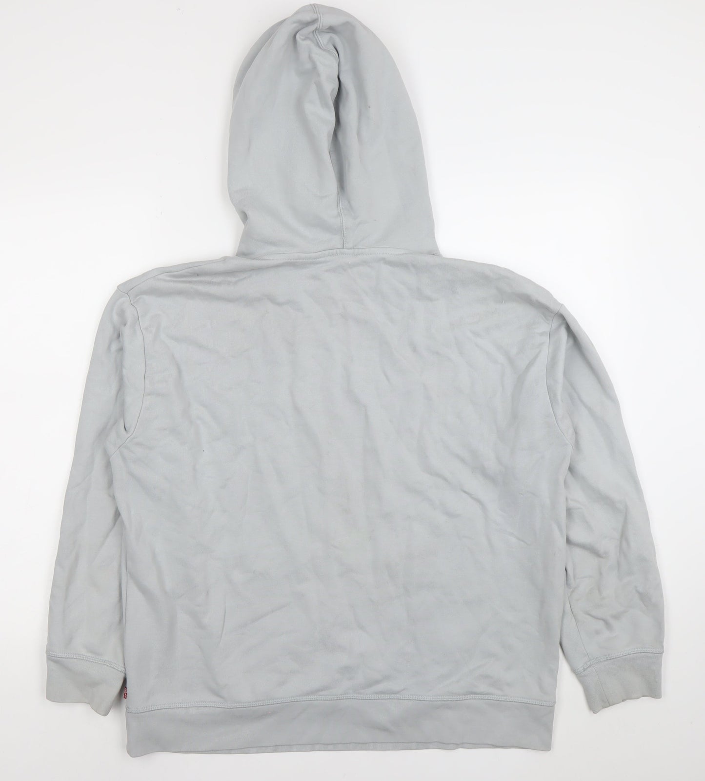 Womens UK XL Regular Levi's Grey Pullover Hoodie
