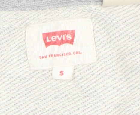 Mens UK S Regular Levi's Grey Pullover Sweatshirt