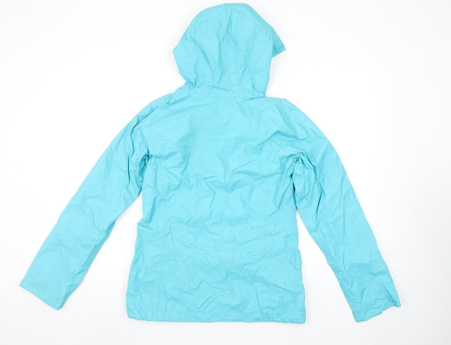 Columbia Womens Blue XS Waterproof Hooded Rain Jacket