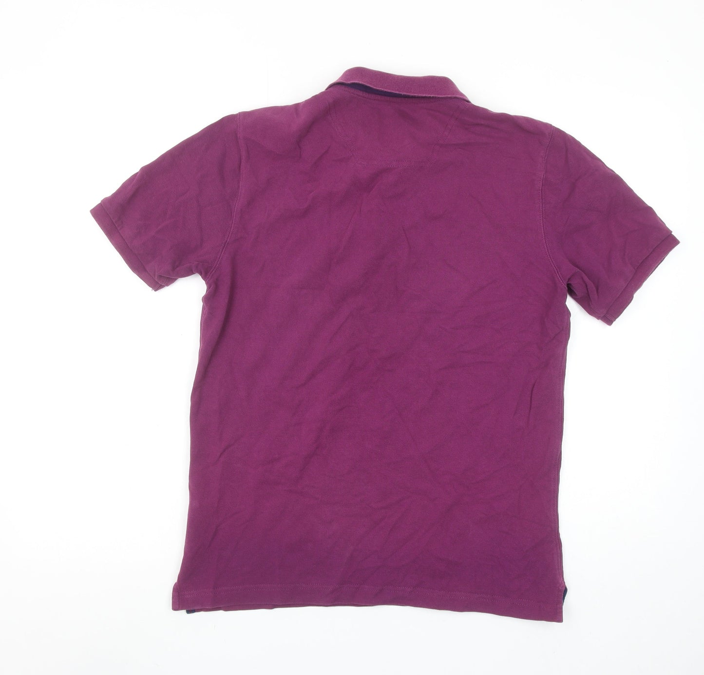 Joules Men's Purple Classic Fit Cotton Polo Shirt Size S