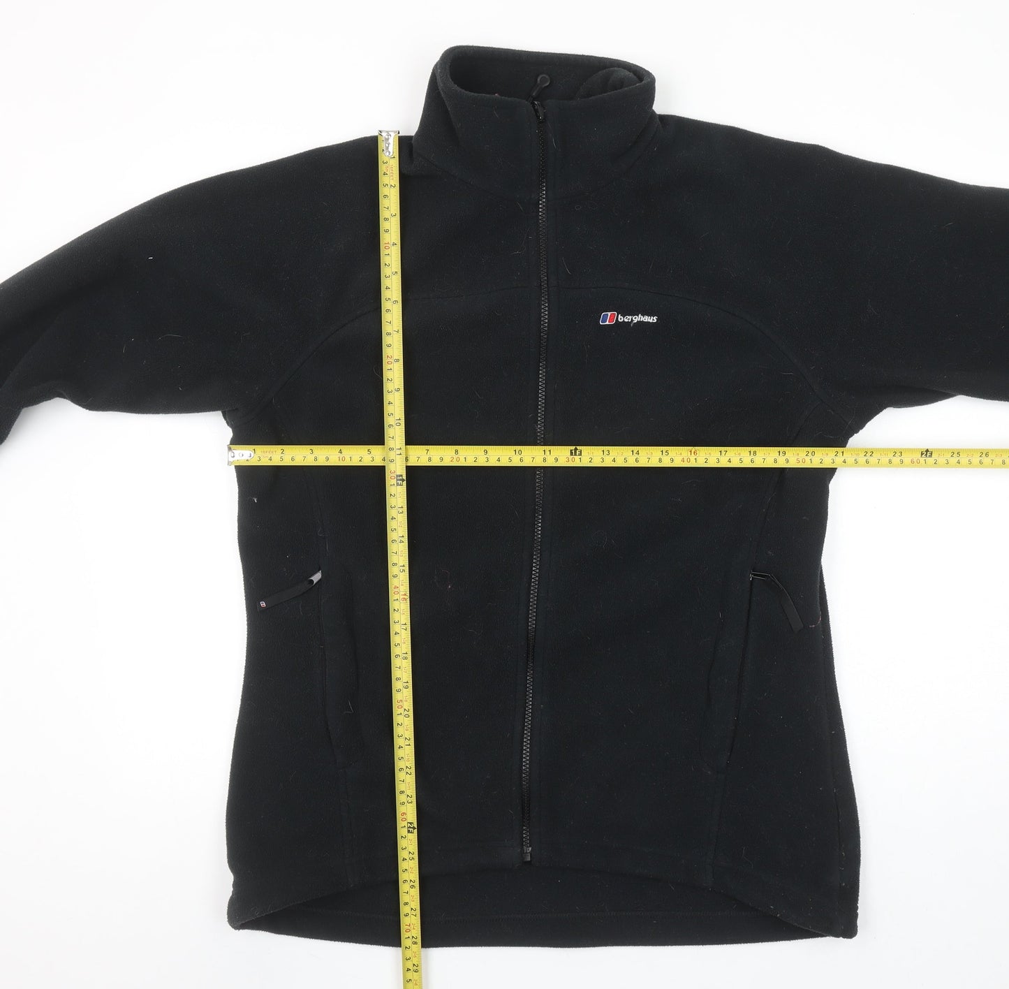 Berghaus Women Black Size 16 Fleece Zip Jacket Outdoor