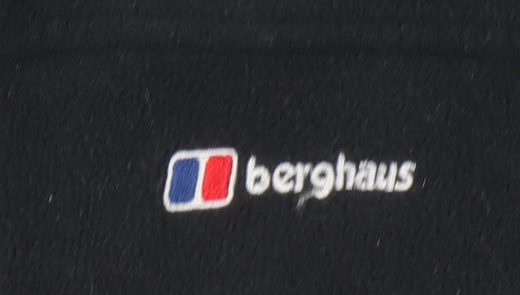 Berghaus Women Black Size 16 Fleece Zip Jacket Outdoor