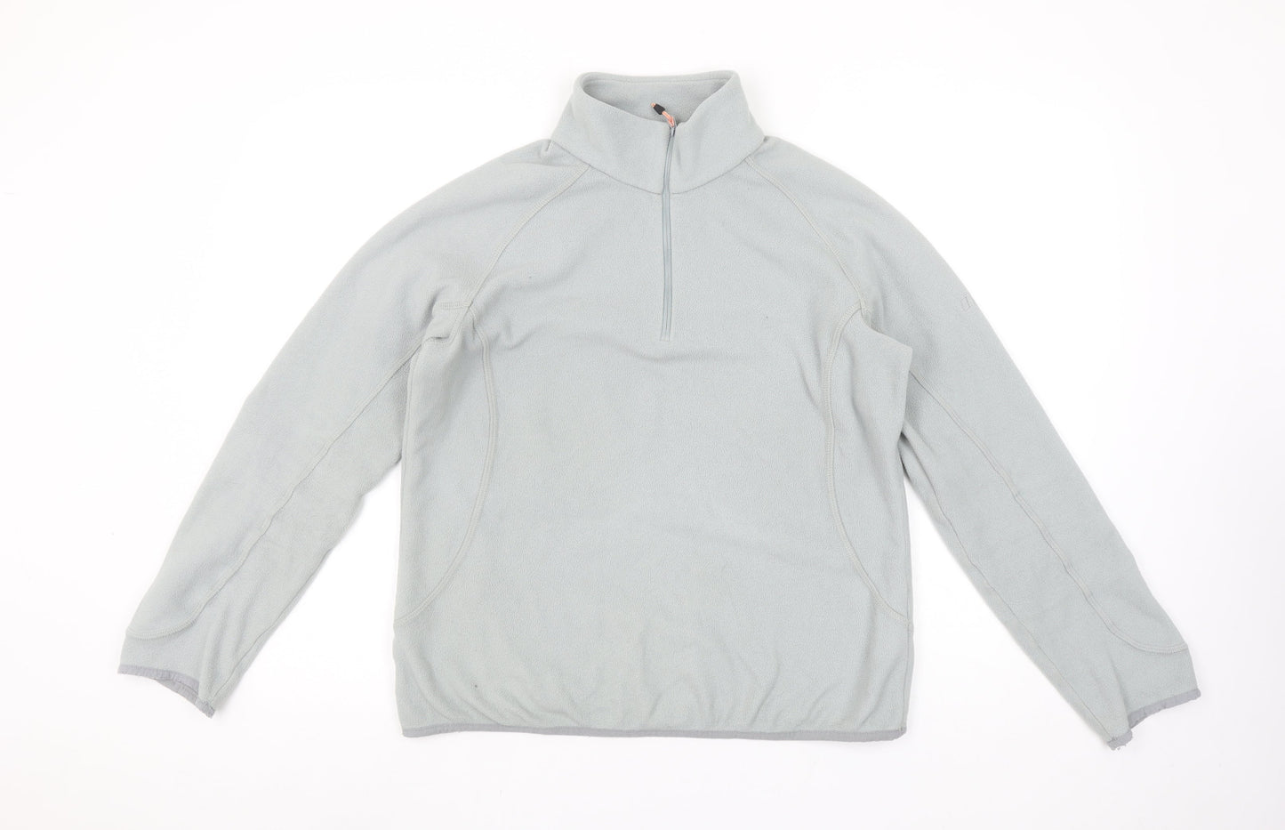 Berghaus Women’s Grey 1/2 Zip Fleece Pullover UK 14 Polyester Outdoor Top