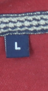 Jack & Jones Men's Red Vintage Denim Graphic T-Shirt Size L