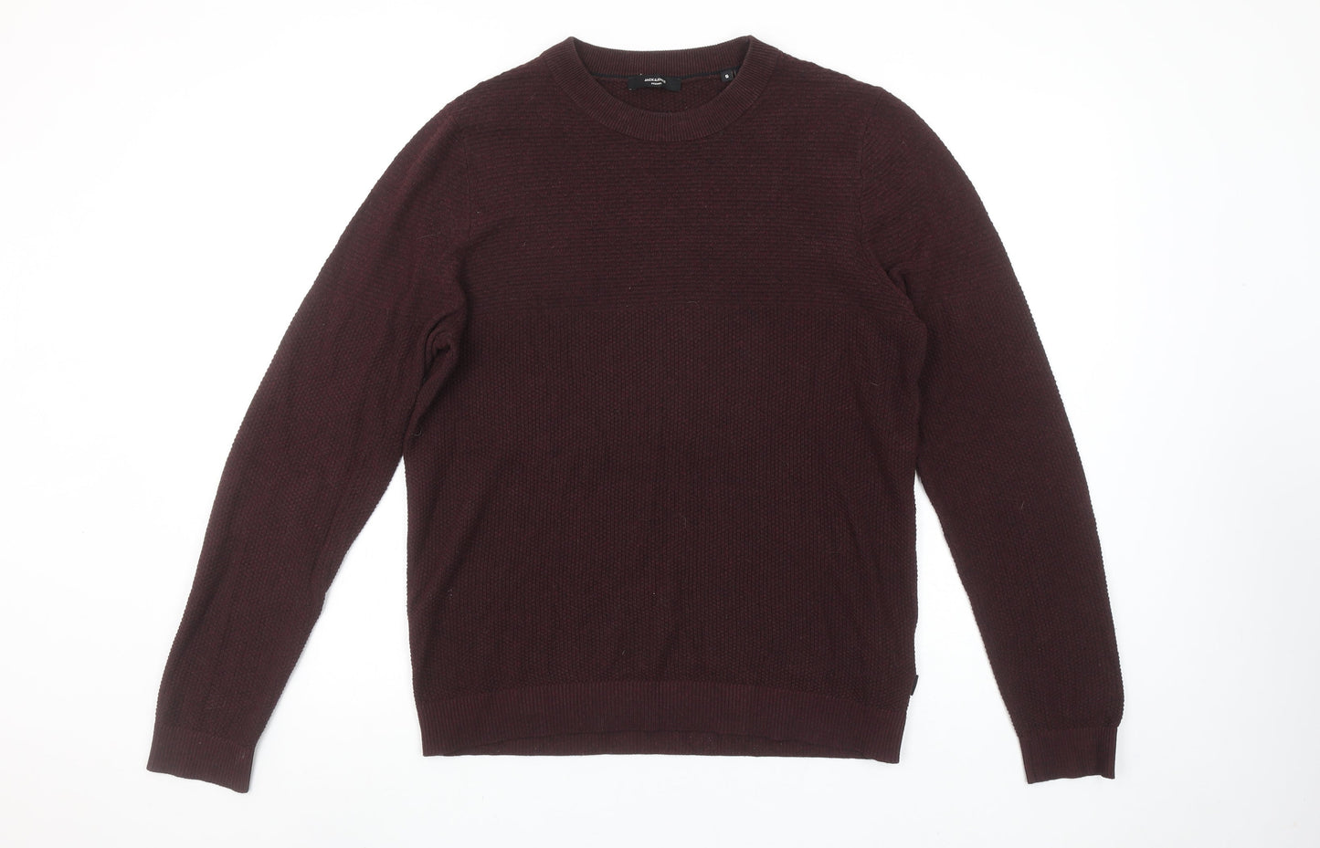 Jack & Jones Men’s Brown Small Crew Neck Knit Jumper Pullover