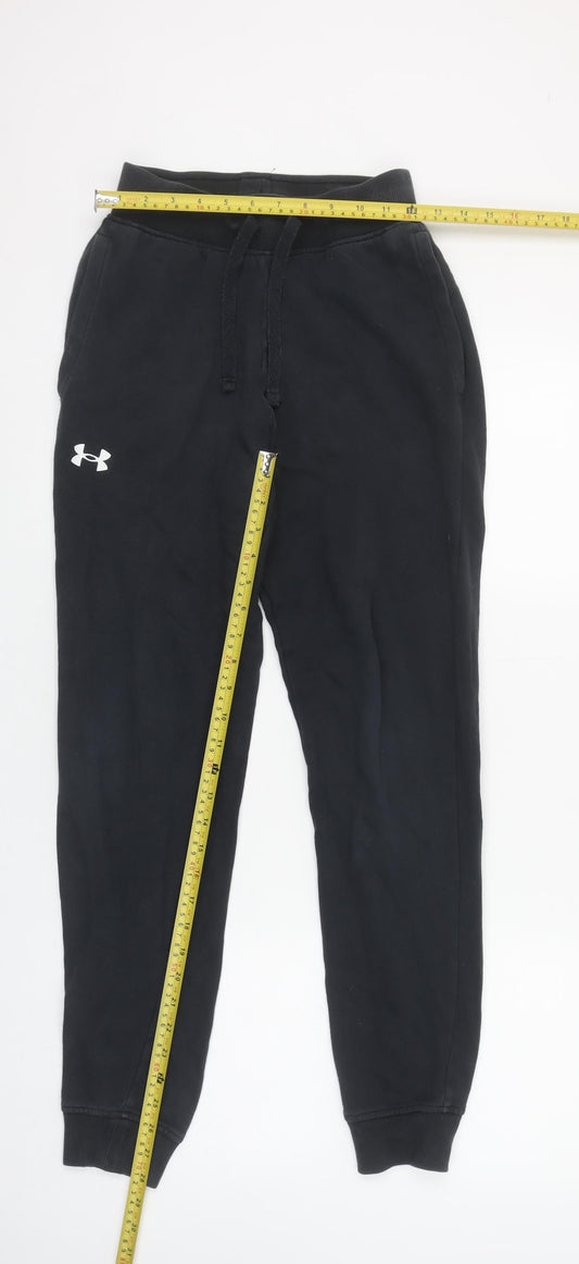 Under Armour Women’s Black XS Jogger Sweatpants Cotton Blend