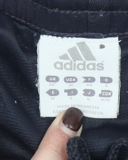 Adidas Men's Black M Athletic Shorts with Stripes Size M