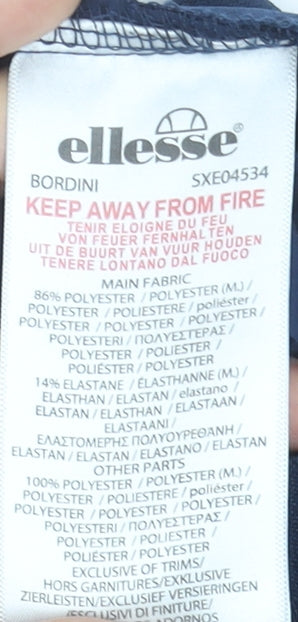 Ellesse Womens Blue L Athletic Activewear Shorts