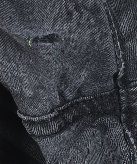 Diesel Women's Black Skinny Jeans Size 12 Regular 30/32 Stretch Denim