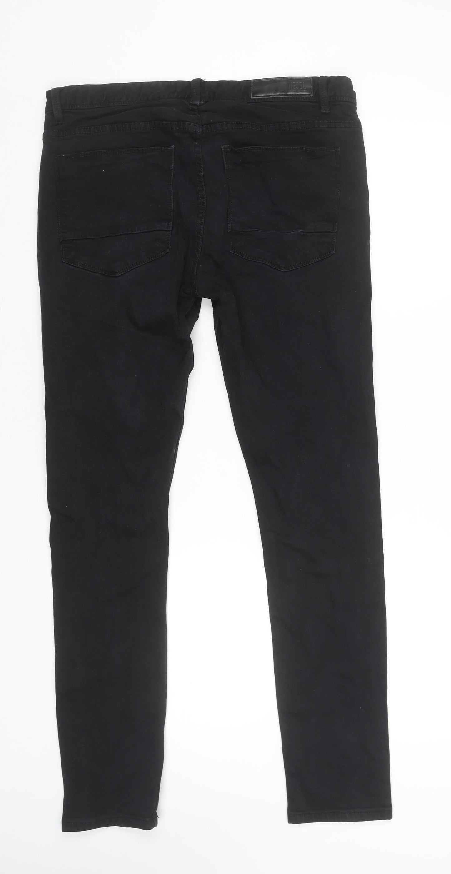 Diesel Mens Black Slim Skinny Jeans 34W 32L Stretch Denim