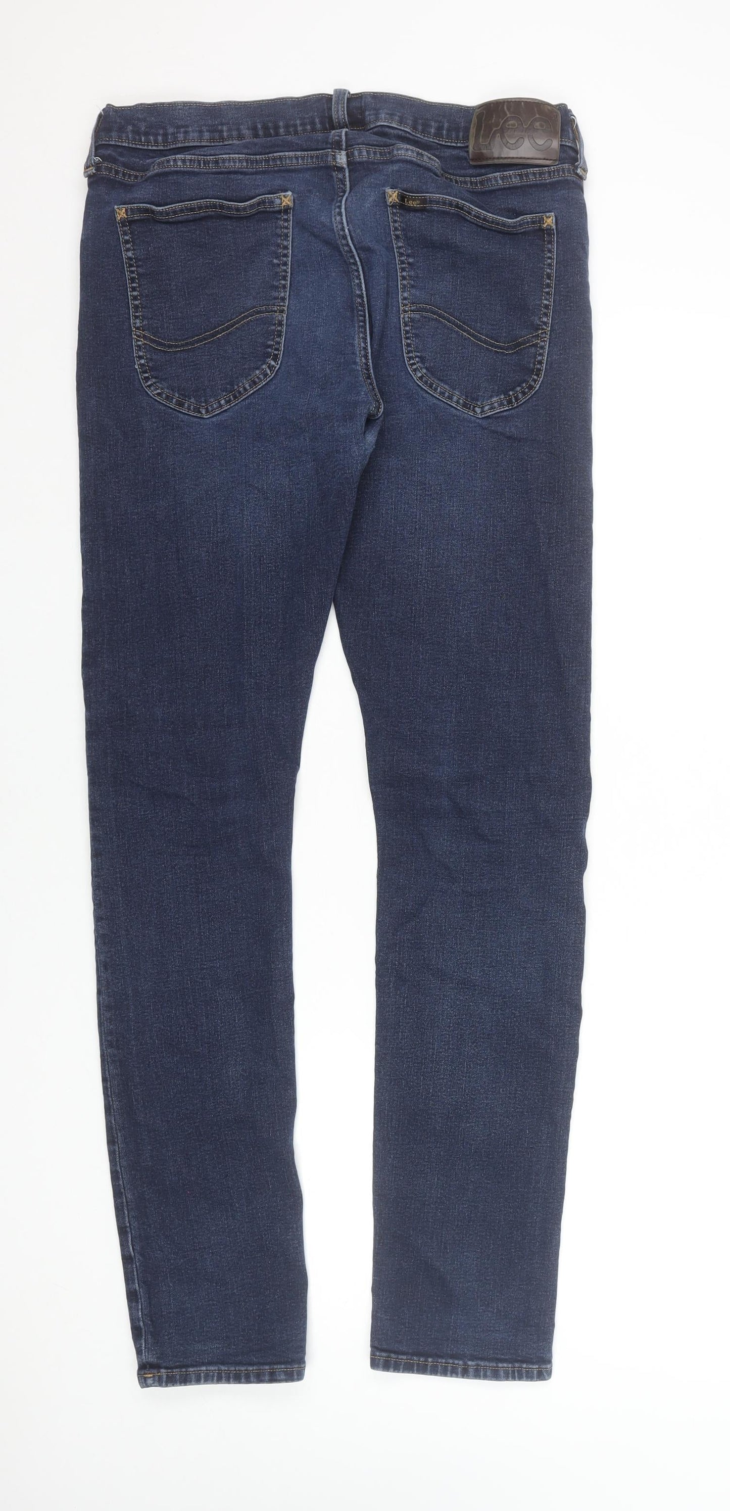 Lee Men's Blue Slim Tapered Denim Jeans W34 L34