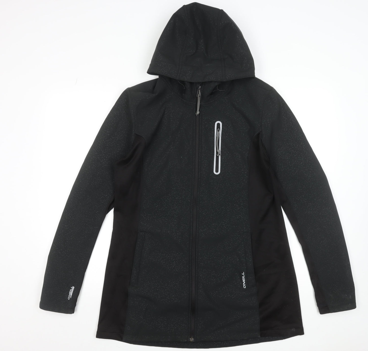 O'Neill Men's Black XL Softshell Hooded Jacket Water Resistant