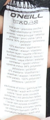 O'Neill Men's Black XL Softshell Hooded Jacket Water Resistant