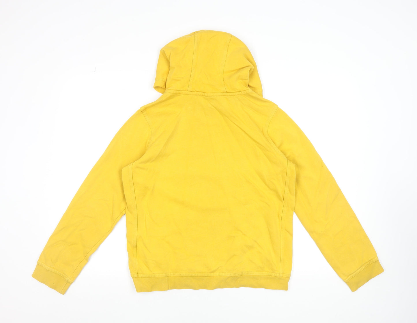 Nike Boys Yellow Pullover Hoodie XL 158-170cm Cotton Blend Sweatshirt
