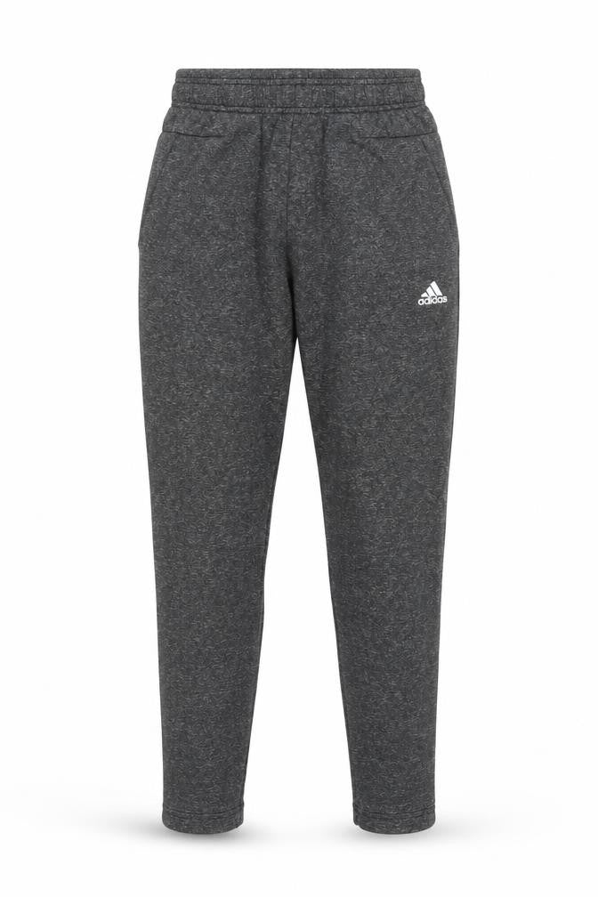 Adidas Men’s Grey Small Jogger Trousers Elastic Waist Tapered Fit
