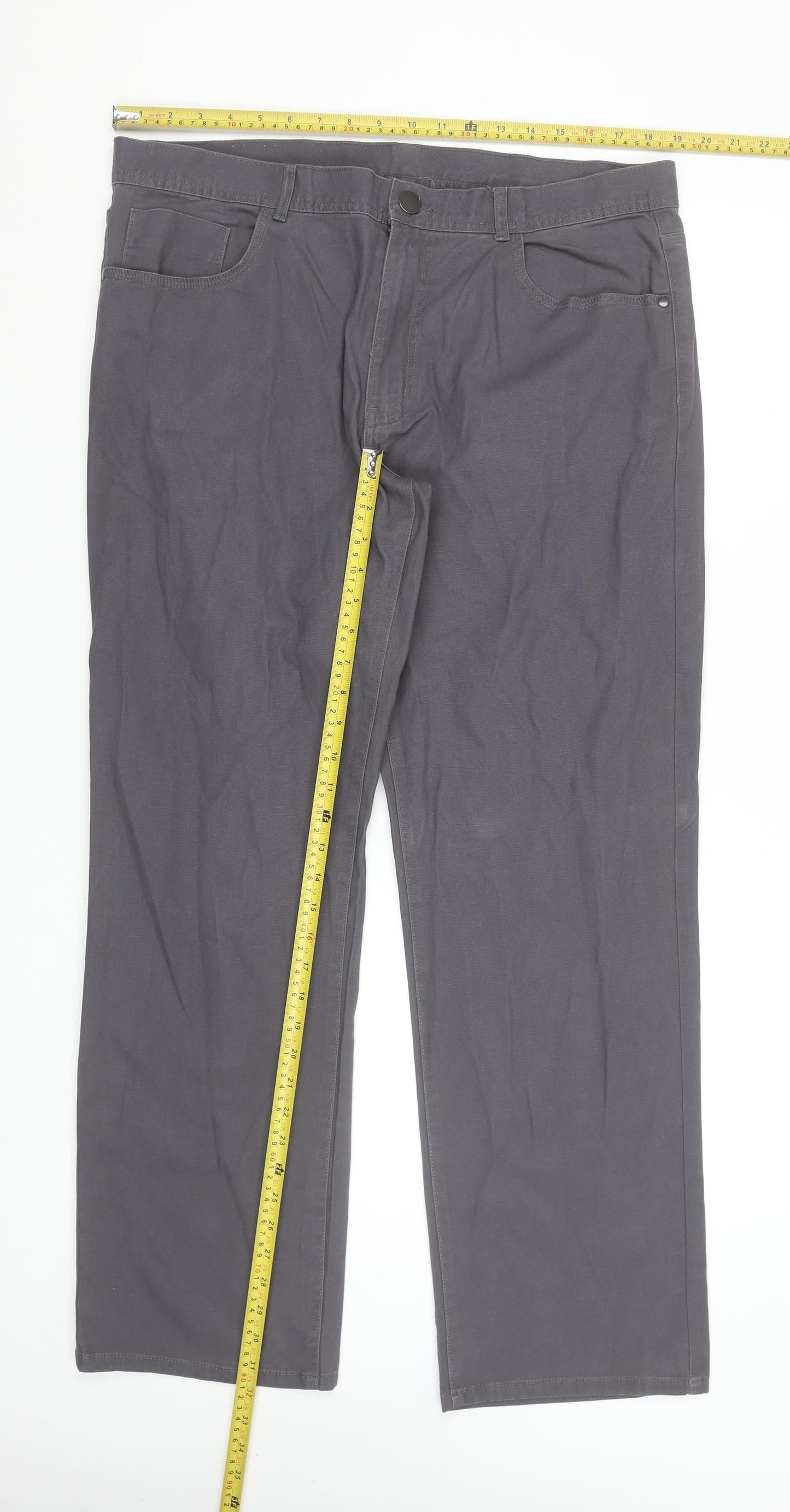 St. Bernard for Dunnes Stores Men's Grey Chino Trousers 38W 32L